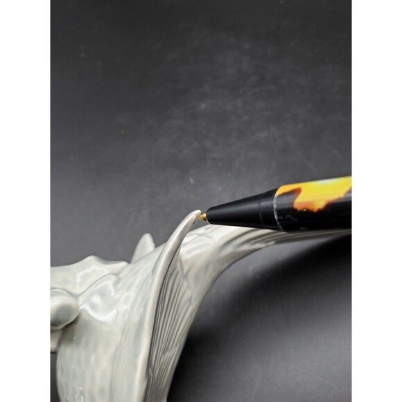 Blue Jay Bird Ceramic Figurine Gray Color #1307 Mid-Century Modern NICE!! - Picture 6 of 11